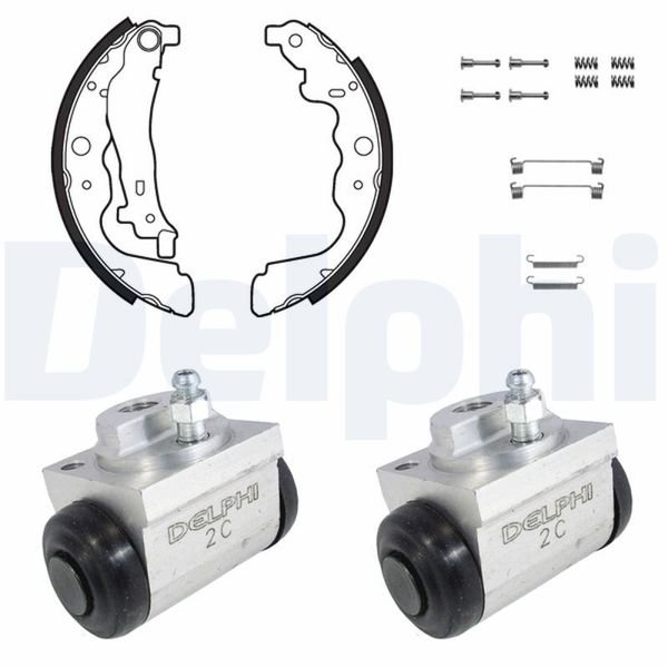 DELPHI KP1140 | Fren Pabuç Kiti Dacia Dokker Lodgy / Renault Captur 02 / 2007 -