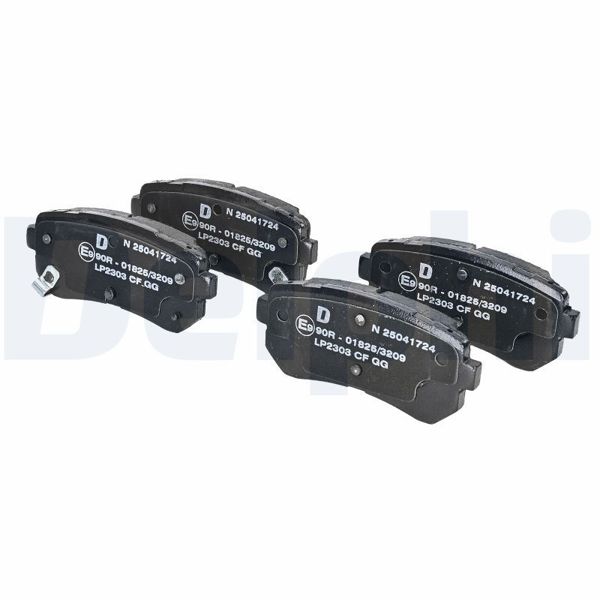 DELPHI LP2303 | Fren Balata Arka 07- i20- i30