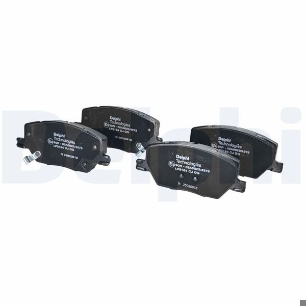 DELPHI LP3184 | Fren Balatası Ön (Fiat:500×1.4 1.3 JTD 1.6 JTD / Jeep: Renegade 1.6Crd 14 -)
