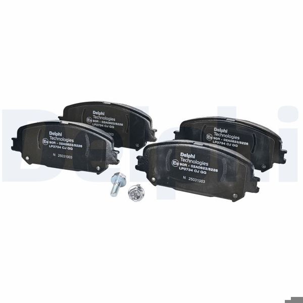 DELPHI LP3734 | Fren Balatası Ön 160 Bg Talisman 1.3 H5h