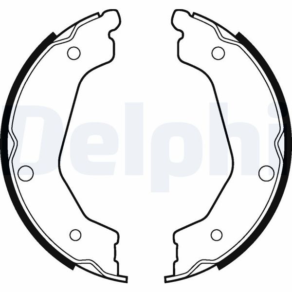 DELPHI LS2043 | Pabuç Balata (El Fren) 03-Sorento