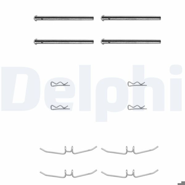 DELPHI LX0001 | Fren Balata Montaj Takımı