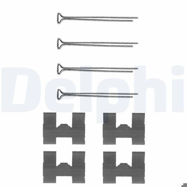 DELPHI LX0040 | Fren Balata Montaj Takımı