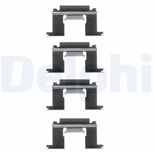 DELPHI LX0077 | Fren Balata Montaj Takımı