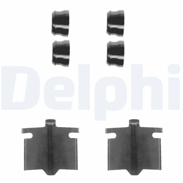 DELPHI LX0082 | Fren Balata Montaj Takımı