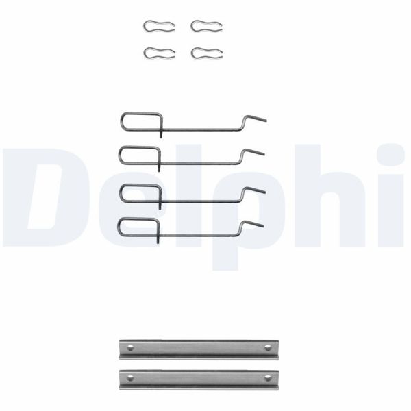 DELPHI LX0113 | Fren Balata Montaj Takımı