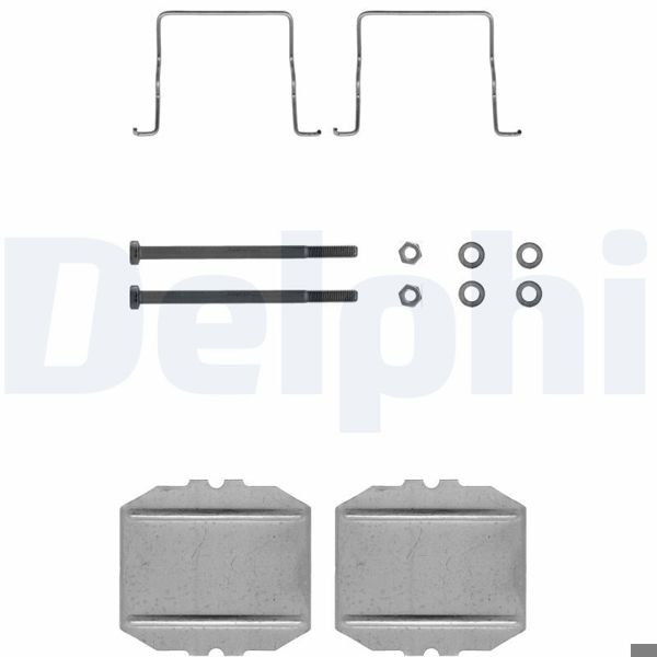 DELPHI LX0122 | Fren Balata Montaj Takımı