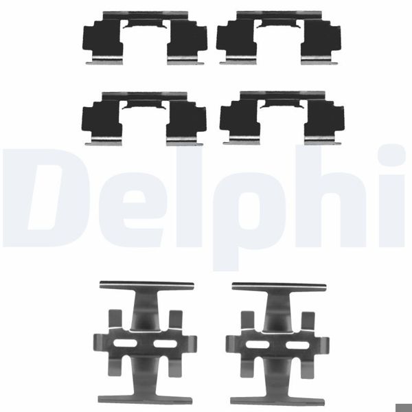 DELPHI LX0130 | Fren Balata Montaj Takımı