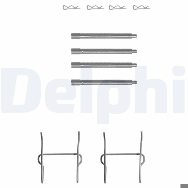 DELPHI LX0154 | Fren Balata Montaj Takımı