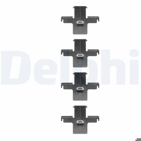 DELPHI LX0222 | Fren Balata Montaj Takımı