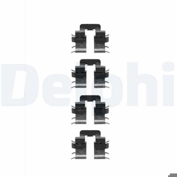 DELPHI LX0345 | Fren Balata Montaj Takımı