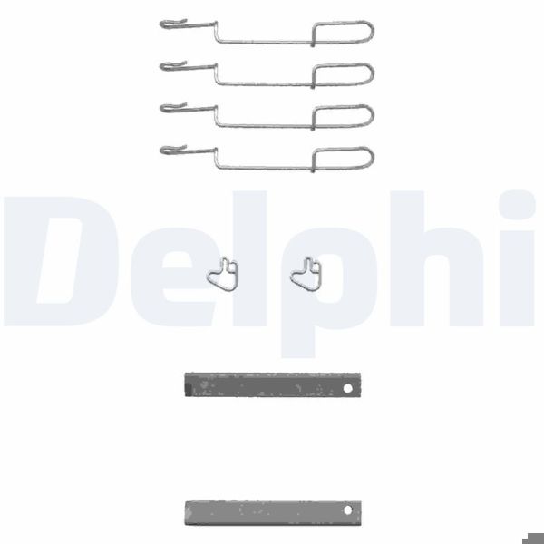 DELPHI LX0347 | Fren Balata Montaj Takımı
