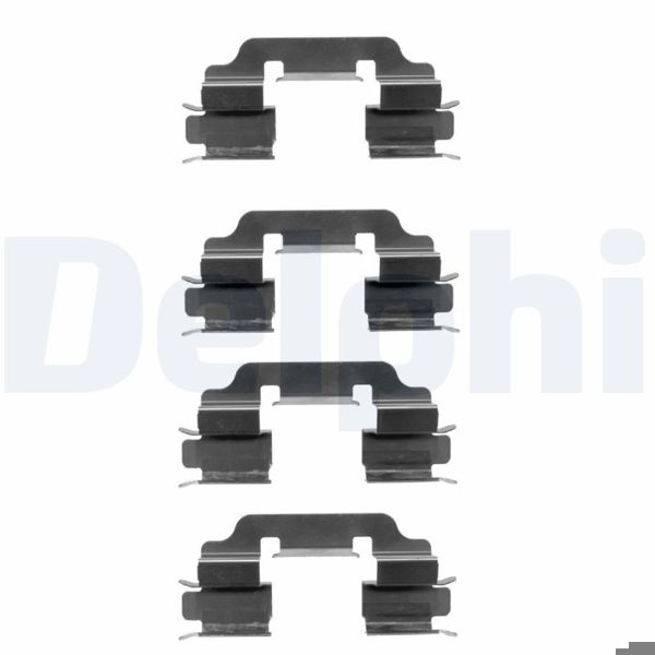 DELPHI LX0377 | Fren Balata Montaj Takımı