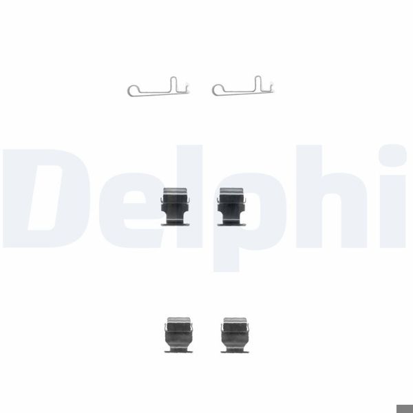 DELPHI LX0378 | Fren Balata Montaj Takımı