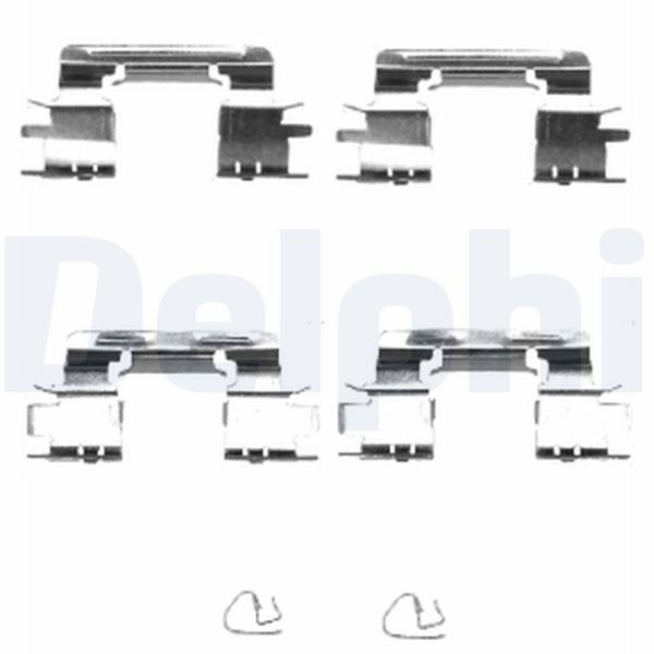 DELPHI LX0385 | Fren Balata Montaj Takımı