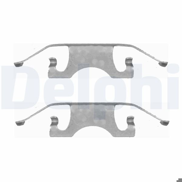 DELPHI LX0396 | Fren Balata Montaj Takımı