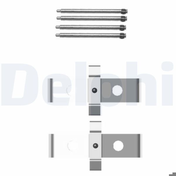 DELPHI LX0408 | Fren Balata Montaj Takımı