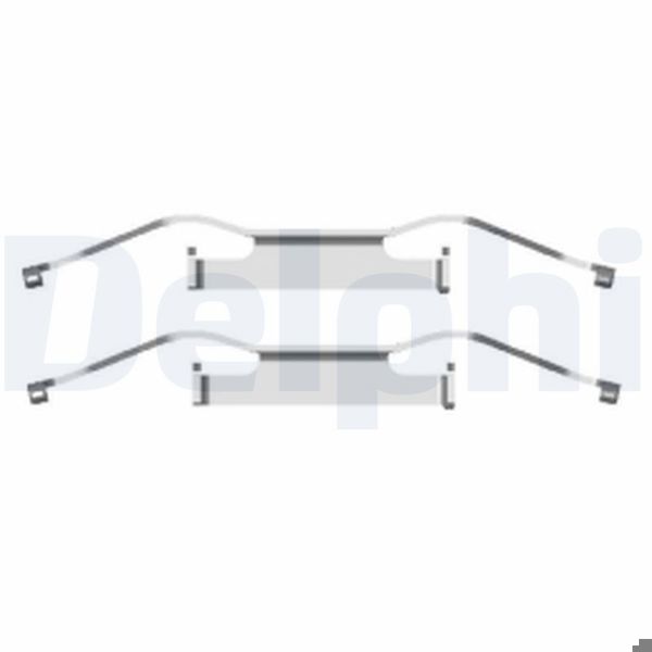 DELPHI LX0439 | Fren Balata Montaj Takımı