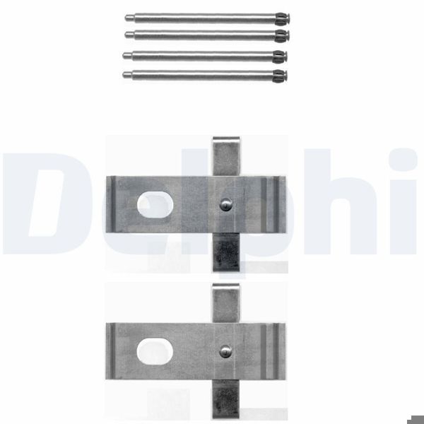 DELPHI LX0443 | Fren Balata Montaj Takımı