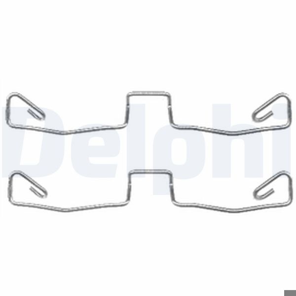 DELPHI LX0448 | Fren Balata Montaj Takımı