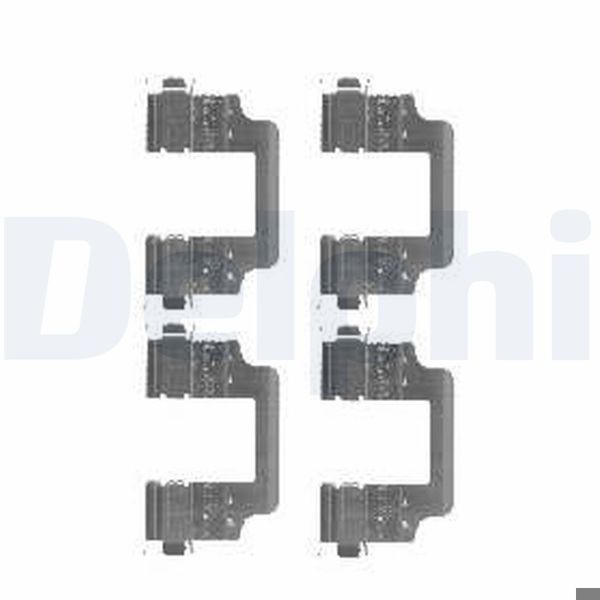 DELPHI LX0455 | Fren Balata Montaj Takımı