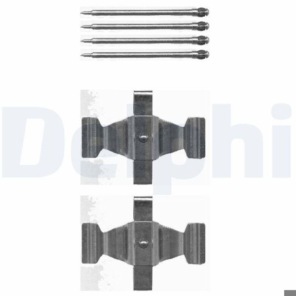 DELPHI LX0464 | Fren Balata Montaj Takımı