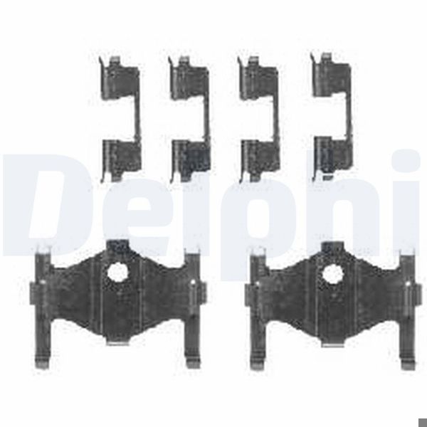 DELPHI LX0471 | Fren Balata Montaj Takımı