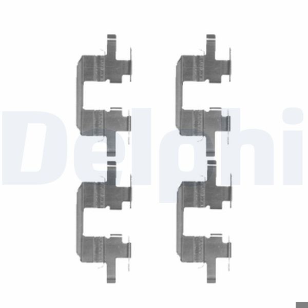 DELPHI LX0472 | Fren Balata Montaj Takımı