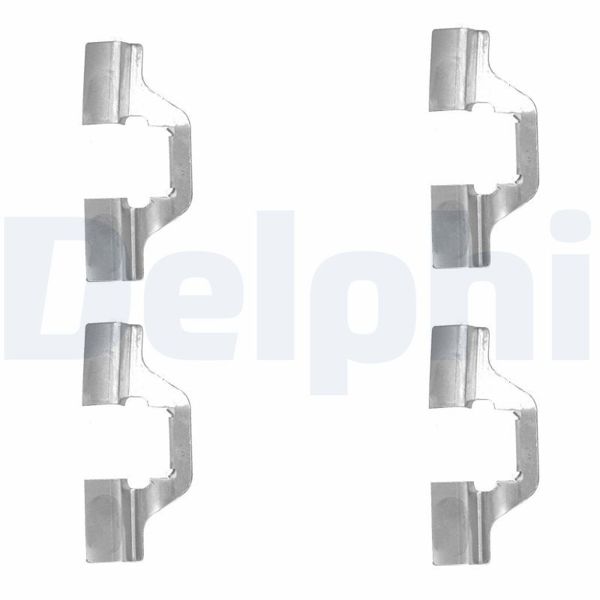 DELPHI LX0492 | Fren Balata Montaj Takımı
