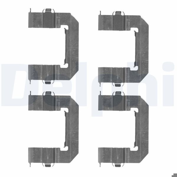 DELPHI LX0501 | Fren Balata Montaj Takımı