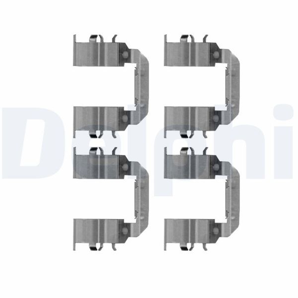 DELPHI LX0510 | Fren Balata Montaj Takımı