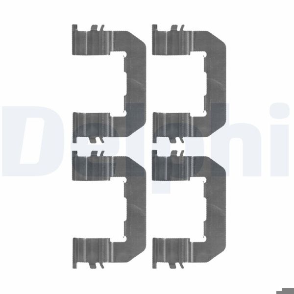 DELPHI LX0514 | Fren Balata Montaj Takımı