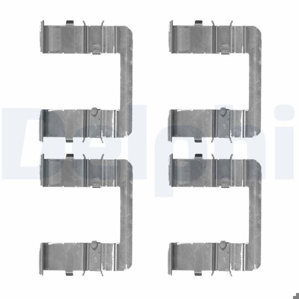 DELPHI LX0519 | Fren Balata Montaj Takımı