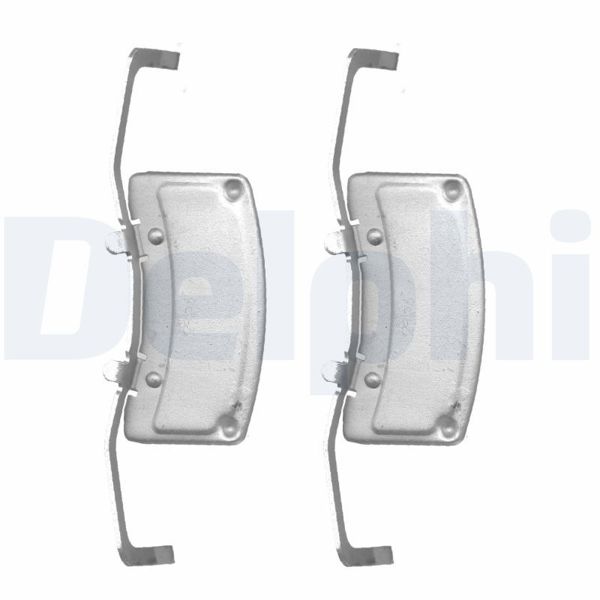 DELPHI LX0542 | Fren Balata Montaj Takımı