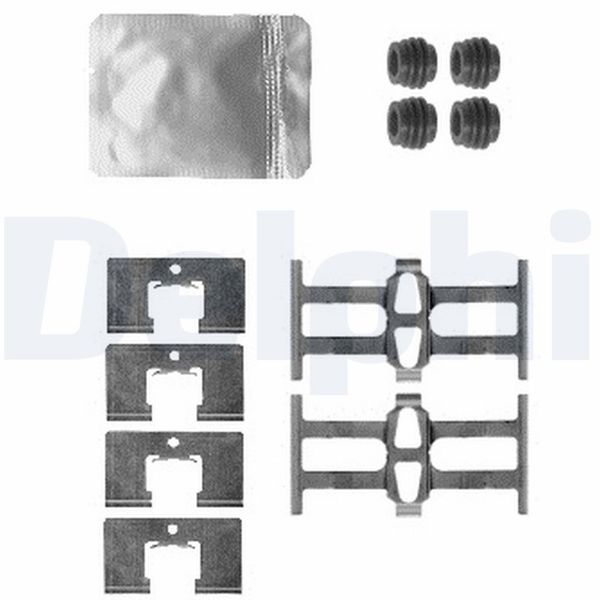 DELPHI LX0562 | Fren Balata Montaj Takımı