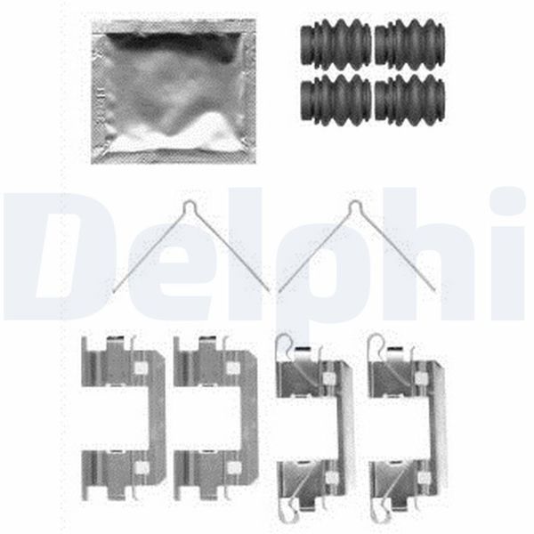 DELPHI LX0568 | Fren Balata Montaj Takımı