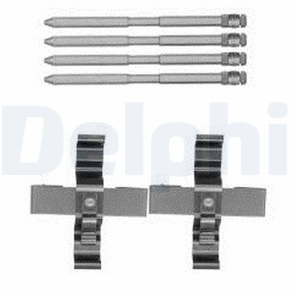 DELPHI LX0569 | Fren Balata Montaj Takımı