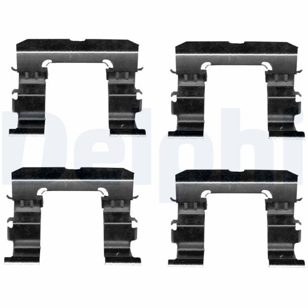 DELPHI LX0613 | Fren Balata Montaj Takımı