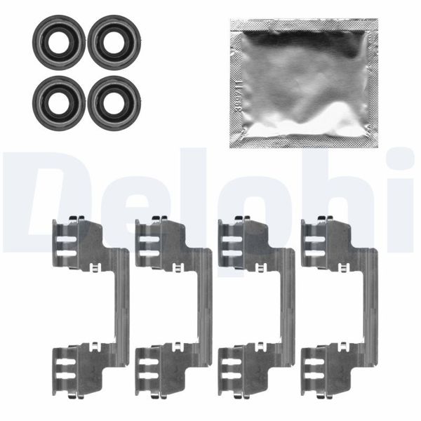 DELPHI LX0616 | Fren Balata Montaj Takımı