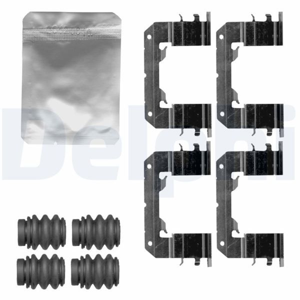 DELPHI LX0630 | Fren Balata Montaj Takımı