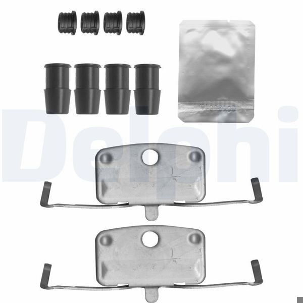 DELPHI LX0634 | Fren Balata Montaj Takımı