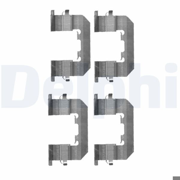DELPHI LX0653 | Fren Balata Montaj Takımı