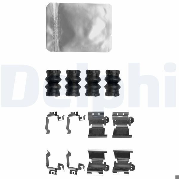 DELPHI LX0657 | Fren Balata Montaj Takımı