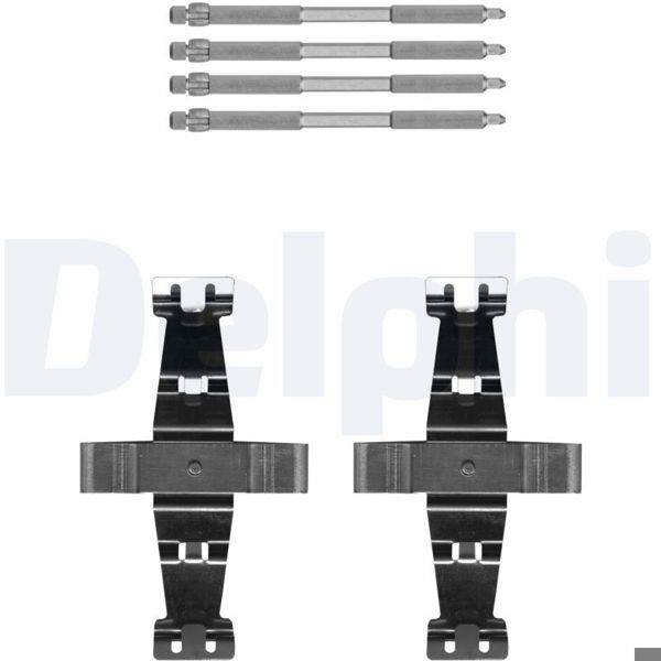 DELPHI LX0693 | Fren Balata Montaj Takımı
