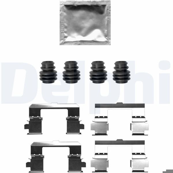DELPHI LX0697 | Fren Balata Montaj Takımı