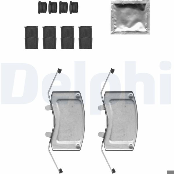DELPHI LX0699 | Fren Balata Montaj Takımı