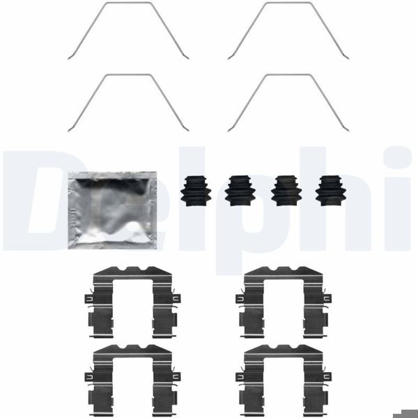 DELPHI LX0705 | Fren Balata Montaj Takımı