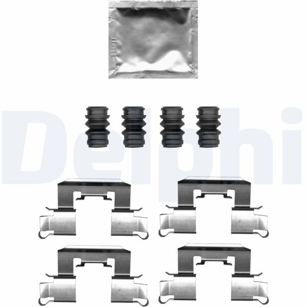 DELPHI LX0710 | Fren Balata Montaj Takımı