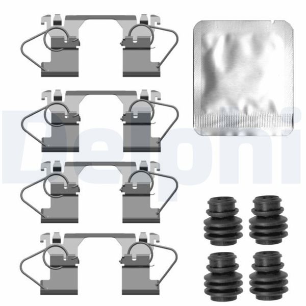 DELPHI LX0744 | Fren Balata Montaj Takımı On Opel / Suzuki 08 / 2013 /