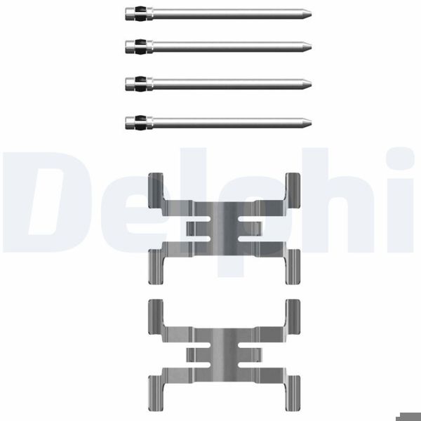 DELPHI LX0751 | Fren Balata Montaj Takımı Arka Alfa Romeo 10 / 2015 /